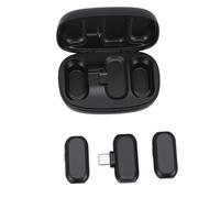 ZDAGELD Microphone sans Fil AI Antibruit, Petit Cravate sans Fil 24 Bits, Rapport Signal/Bruit élevé, Longue Durée de Vie de la Batterie, pour L'enregistrement Vidéo en Direct avec