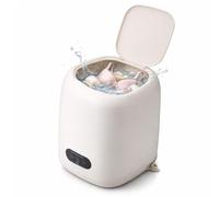 ZDAGELD Mini Machine à Laver Portable 9L, Laveuse Essoreuse Multifonction Compacte pour Apartment, Étudiant, RV, Lavage Doux pour Sous-vêtements, Bébé, Petits Linges