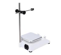 ZDAGELD Performance D'agitation Puissante, Fonctionnement Silencieux, Conception Compacte, Construction en Alliage D'aluminium, Mélange de Liquide Professionnel, Plaque (Prise UE 100-240V)