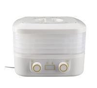 ZDAGELD Petit Déshydrateur Alimentaire à 5 Niveaux, Prise Britannique, Sèche-aliments Automatique avec Deux Boutons, Température Réglable pour Fruits, Viandes, Légumes, (Prise UE)