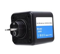 ZDAGELD Rallonge de Prise 2500 W, Cube de Prise de Courant Multiprise avec 2 Ports USB de Type C, 3 Prises CA pour Téléphone, Ordinateur Portable, Tablette, avec Répartiteur de,