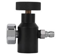 ZDAGELD Régulateur de Connecteur D'adaptateur de Recharge de Cylindre de CO2 de 0 3000psi pour, Régulateur de CO2 en Alliage D'aluminium de Haute Précision TR21 4 Filetage Femelle