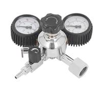 ZDAGELD Régulateur de Fût de Bière ABS en Aluminium Durable avec Tube, Alimentation Précise en CO2, Installation Pratique, pour la Distribution de Gazéification de L'eau Gazeuse de