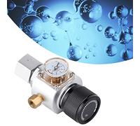 ZDAGELD Régulateur de Gaz CO2, Mini Adaptateur de Réducteur de Pression pour Eau Gazeuse, Facile à Transporter, Adaptateur 3/8" vers Tr21 4 avec Cylindres EU, USA