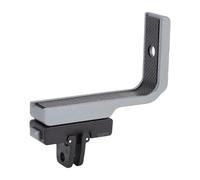 ZDAGELD Support en Forme de L, adapté pour Caméra X5 X4, Plaque D'extension avec Adaptateur Magnétique, Support de Caméra Horizontal Vertical, pour Pince de Sac à Dos Sunnylife,