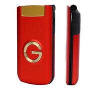 ZDAGELD Téléphone Portable à Gros Boutons pour Personnes âgées, écran 2,4", Batterie 4800 MAh, Appareil Photo, Radio FM, Numéro de Famille 9, SOS 5, Polices Surdimensionnées, Volume de (Rouge)
