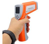 ZDAGELD Testeur de Température de Thermomètre Infrarouge Professionnel, Thermomètre Numérique sans Contact à Double de Haute Précision avec Fonctions de Mesure, Pochette de Transport pour (Boîte de