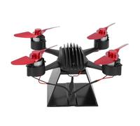 ZDAGELD Ventilateur de Poêle à Chaleur, Ventilateur de Poêle à Bois Mural en Forme de Drone en Alliage D'aluminium, pour Poêle à Bois, Poêle à Granulés, Cuisinière à Gaz