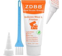 ZDBB Graisse lubrifiante de qualité alimentaire pour mixeur Kitchen NSF H1 Lubrifiant pour équipement alimentaire Graisse pour machine à café, lot de 1 tubes de 30 ml