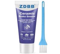 ZDBB Lubrifiant de frein en céramique, formule synthétique avec renforcement en céramique, durée de vie prolongée, réduction efficace du bruit, sans danger pour les composants en caoutchouc et en