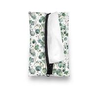 ZDCUSTOM Green Leaf Porte-mouchoirs réutilisable pour le visage