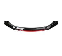 ZDDFCVB Spoiler Avant Voiture Pare Choc Avant Lame Convient pour Toyota Land Cruiser Prado, Anti-Collision Durable Protection Accessoires, étanches,C/Black Red