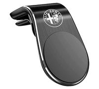 ZDDFCVB Support Téléphone Voiture pour Alfa Romeo Mito 147 156 159 166 Giulietta Spider Stelvio, Portable, Accessoire Voiture, antidérapants, Fixation Ultra-Stable,A