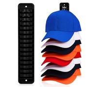 ZDDGNN Support de casquette,Rangement de casquette,Support de casquette de baseball,Contient 16 chapeaux,Pas d'installation,Support de casquette pour chambre à coucher,Armoires,Commodes et murs
