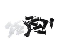 ZDdp Lot de 10 clips de en plastique pour refroidisseurs CPU 4 voies