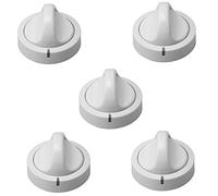 ZDdp Lot de 5 boutons de minuterie de sèche-linge 131873500 - Remplace les modèles 134042600, PS418921, AP2107778, 131947300, WE01X10082