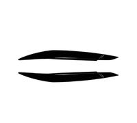 ZDDYUU Cache Phare Autocollant pour BMW x6 e71 2008-2014, Sourcils et Paupières Décoratifs Anti-Usure Accessoire Voiture Tuning Style,Black