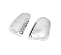 ZDDYUU Coques de Rétroviseurs de Portière pour Toyota Alphard 2023, Garniture Boîtier Latéral Vue Arrière Style Couverture Coques Voiture,Silver