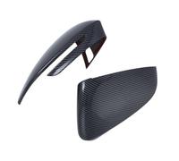 ZDDYUU Coques de Rétroviseurs de Portière pour Volkswagen ID.4CROZZ 2022, Garniture Boîtier Latéral Vue Arrière Style Couverture Coques Voiture,Carbon Fiber
