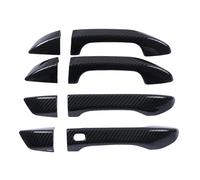 ZDDYUU Couvercles pour Poignées de Porte Auto pour Changan Oushang X7 2020, Lot de 4 Protège-Poignées de Porte Voiture Anti-Rayures et Intempéries,Single Wisdom-Carbon fiber