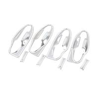 ZDDYUU Couvercles pour Poignées de Porte Auto pour Chery Tiggo 8 2018, Lot de 4 Protège-Poignées de Porte Voiture Anti-Rayures et Intempéries