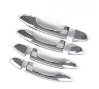ZDDYUU Couvercles pour Poignées de Porte Auto pour Ford Edge Plus 2021, Lot de 4 Protège-Poignées de Porte Voiture Anti-Rayures et Intempéries