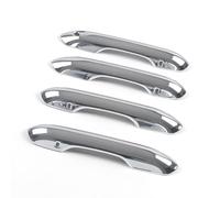 ZDDYUU Couvercles pour Poignées de Porte Auto pour Ford Explorer 2020, Lot de 4 Protège-Poignées de Porte Voiture Anti-Rayures et Intempéries, electroplating