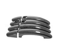 ZDDYUU Couvercles pour Poignées de Porte Auto pour Ford Focus 2012, Lot de 4 Protège-Poignées de Porte Voiture Anti-Rayures et Intempéries