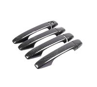 ZDDYUU Couvercles pour Poignées de Porte Auto pour Senna 2011-2019, Lot de 4 Protège-Poignées de Porte Voiture Anti-Rayures et Intempéries,Ordinary handle-Carbon fiber