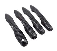 ZDDYUU Couvercles pour Poignées de Porte Auto pour Toyota Camry 8th 9th Generation 2018-2024, Lot de 4 Protège-Poignées de Porte Voiture Anti-Rayures et Intempéries, standard handles-Carbon fiber