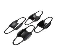 ZDDYUU Couvercles pour Poignées de Porte Auto pour Toyota Highlander 2015-2018, Lot de 4 Protège-Poignées de Porte Voiture Anti-Rayures et Intempéries, door bowl-Bright black