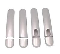 ZDDYUU Couvercles pour Poignées de Porte Auto pour Volkswagen Sagitar 2012-2017, Lot de 4 Protège-Poignées de Porte Voiture Anti-Rayures et Intempéries,No hole no double wisdom- electroplating