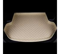 ZDDYUU Cuir Tapis Coffre Voiture pour BMW 3 Series 2012-2019 [F31] [Touring], Cuir Protection Tapis AntidéRapant Imperméable Intérieur Accessoires,B/Beige
