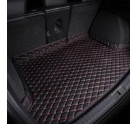 ZDDYUU Cuir Tapis Coffre Voiture pour Fiat 500/500C/500E/Abarth 500 2007-2020 2021 2022, Cuir Protection Tapis AntidéRapant Imperméable Intérieur Accessoires,A