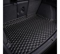 ZDDYUU Cuir Tapis Coffre Voiture pour Fiat 500/500C/500E/Abarth 500 2007-2020 2021 2022, Cuir Protection Tapis AntidéRapant Imperméable Intérieur Accessoires,C