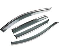 ZDDYUU Déflecteurs de fenêtre Automatique - 4 pièces pour MG4 EV EH32 2022-2024, deflecteur d air, Pare-Brise Météo Bouclier Voiture Accessoires