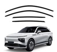 ZDDYUU Déflecteurs de Fenêtre Tintés Fumés pour XPENG G9 MK1 2022-2025, Deflecteur Vitre Voiture Fenêtre Latérale Pare-Pluie Accessoire
