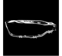 ZDDYUU Protections de Phares en Polycarbonate pour BMW 3 Series 2016-2019, Caches Transparents/Fumés Anti-UV pour Voiture Étanches Résistants,Left