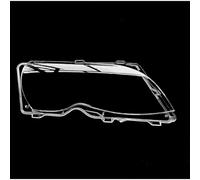 ZDDYUU Protections de Phares en Polycarbonate pour BMW 3 Series E46 318I 320I 325I 2002-2004, Caches Transparents/Fumés Anti-UV pour Voiture Étanches Résistants,Right
