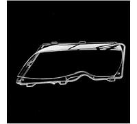 ZDDYUU Protections de Phares en Polycarbonate pour BMW 3 Series E46 318I 320I 325I 2002-2004, Caches Transparents/Fumés Anti-UV pour Voiture Étanches Résistants,Left