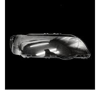 ZDDYUU Protections de Phares en Polycarbonate pour BMW X5/E53 2000-2003, Caches Transparents/Fumés Anti-UV pour Voiture Étanches Résistants,Right