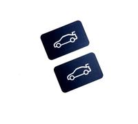 ZDDYUU Stickers de Remplacement Boutons Voiture pour BMW 3 5 7 F Series F20 F30 F35 F10 F11 F01 F02, Autocollants pour Climatisation AC Kit Réparation Tableau de Bord