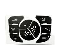 ZDDYUU Stickers de Remplacement Boutons Voiture pour Citroen C4L 2014-2018, Autocollants pour Climatisation AC Kit Réparation Tableau de Bord