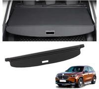 ZDDYUU Voiture Étagère Arrière Rétractable De Coffre pour BMW X1 (U11) SAV 2022, Cache-Bagages Noir Housse de Coffre Extensible Store Enrouleur