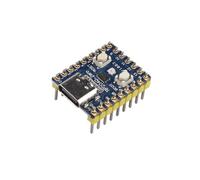 ZDE RP2040-Zero Pico-Like MCU Carte de Développement Basée sur Raspberry Pi RP2040 Puce Dual-Core Arm Processeur Multi-Function GPIO Pins USB-C Connecteur Support C/C++ MicroPython
