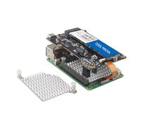 ZDE ZP581C PoE+ Hat M.2 NVMe SSD Adapter with PWM Fan for Raspberry Pi 5