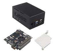 ZDE ZP583 PoE+ Hat PCIe to M.2 NVMe SSD Hat with Case for Raspberry Pi 5