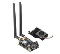 ZDE ZP585 PoE+ Hat WiFi7 6 6E 5 Hat with Active Cooler for Raspberry Pi 5