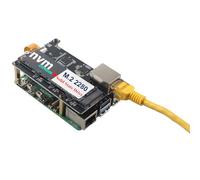 ZDE ZP593 PCIe to 2.5G Ethernet Network Port PCIe to M.2 Key M NVMe SSD Hat Adapter Expansion Board for Raspberry Pi 5 Support M.2 NVMe 2230 2242 2260 2280 SSD