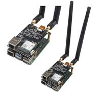 ZDE ZP596 PCIe to M.2 E Key WiFi7 2.5G Ethernet Hat for Raspberry Pi 5